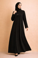 Midnight Elegance Premium Black Abaya